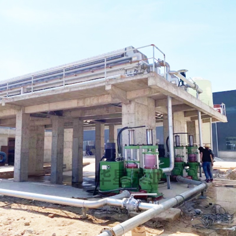 壓濾機節(jié)能進料泵，液壓陶瓷柱塞泥漿泵